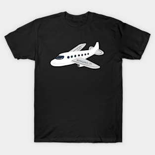 Just Winging It Airplane Shirt T-Shirt